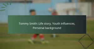 Tommy Smith: Life story, Youth influences, Personal background